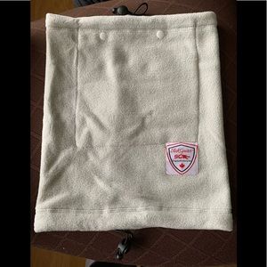 Unisex Fleece Neck Gaiter with 2 reusable/washable fabric air filters.